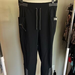 Gymshark black straight leg athletic pants
